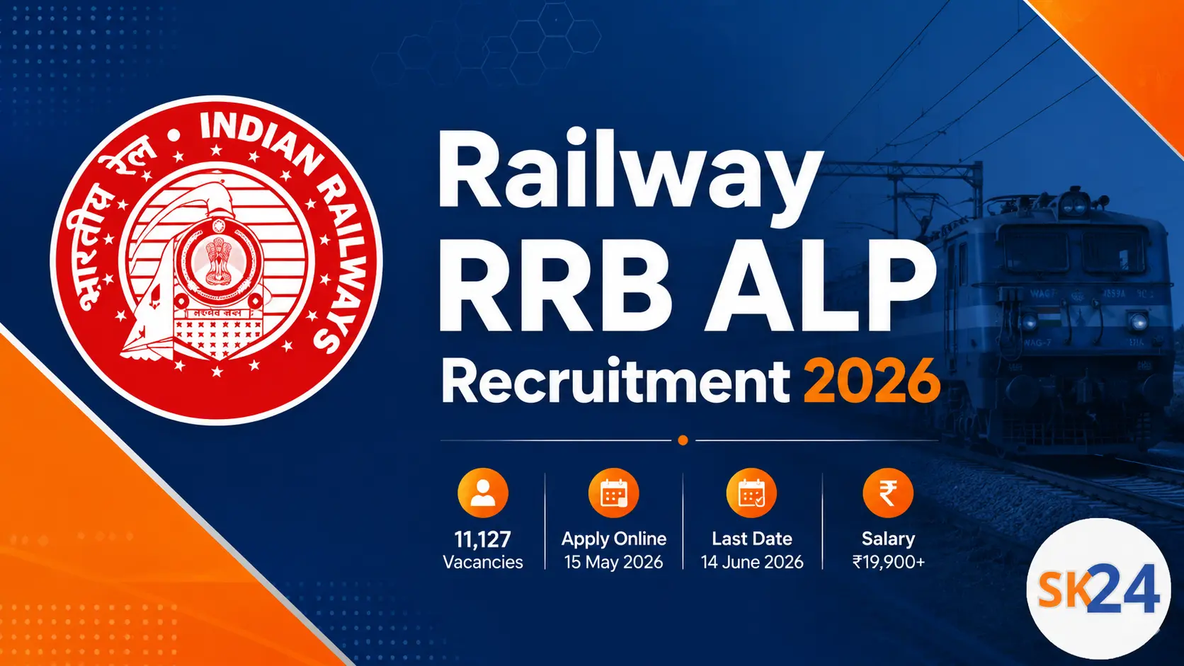 Railway RRB ALP Online Form 2026 (11,127 Posts) – Start
